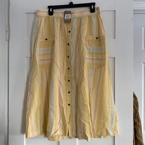 Large Patagonia button skirt